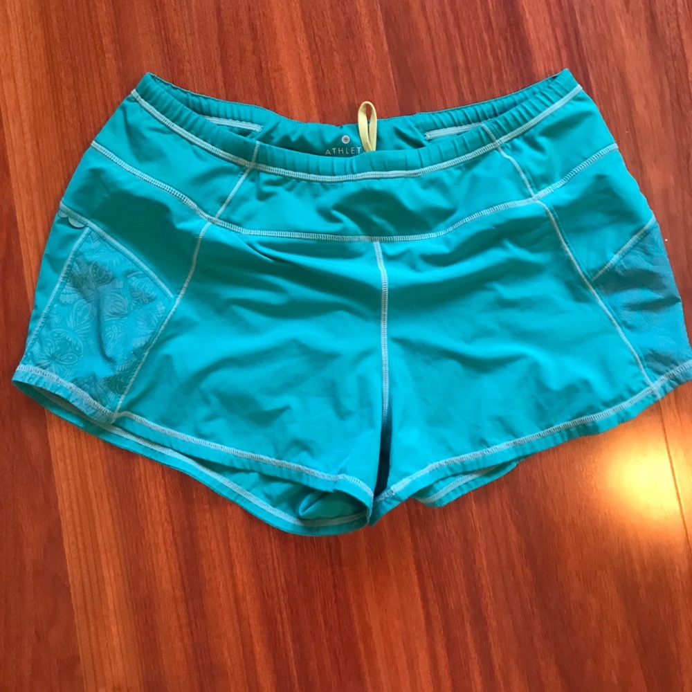 Athleta running shorts